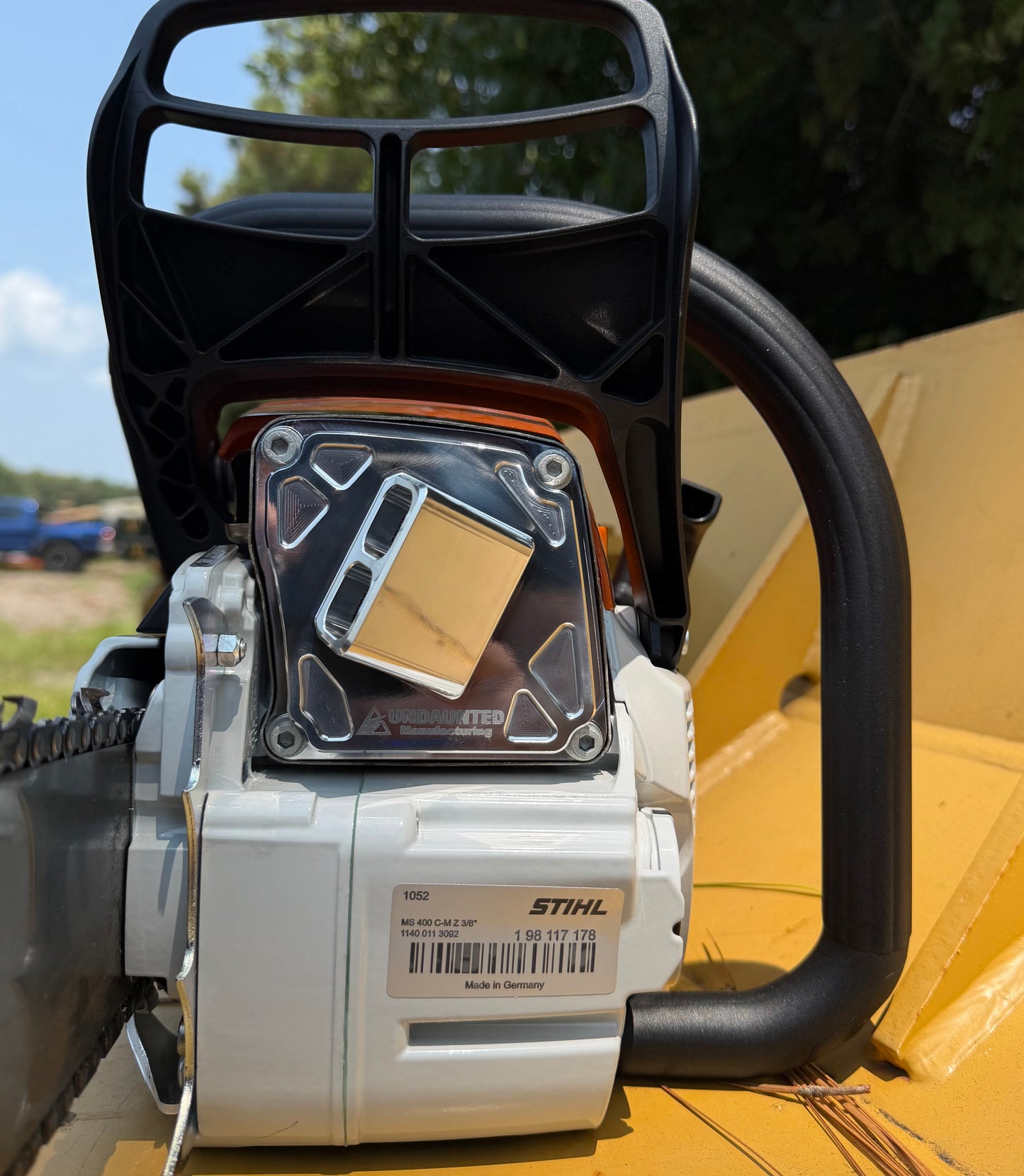Performance Muffler Cover – Fits Stihl 362/400