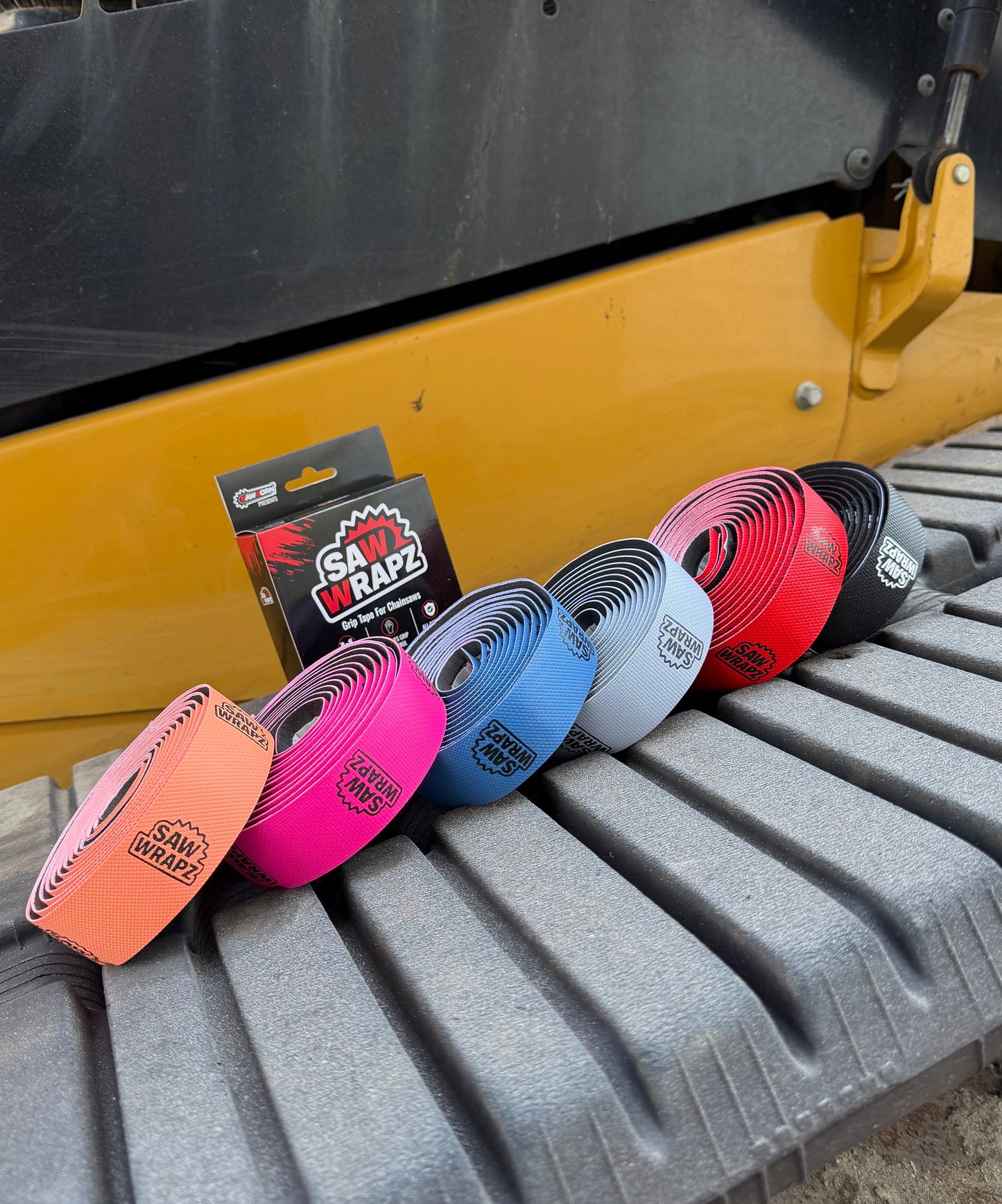 SawWrapz – Premium Chainsaw Handlebar Tape