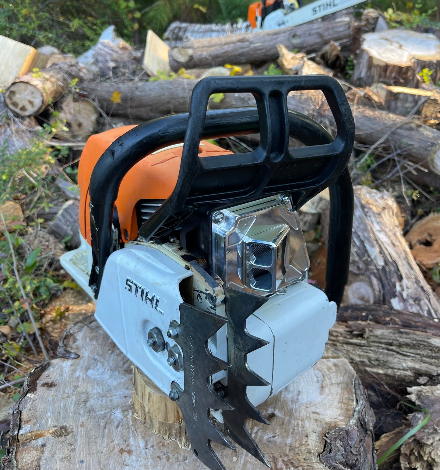 Performance Muffler Cover – Fits Stihl 066/660/650