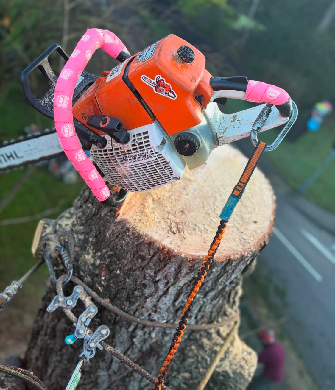SawWrapz – Premium Chainsaw Handlebar Tape – Undaunted Manufacturing
