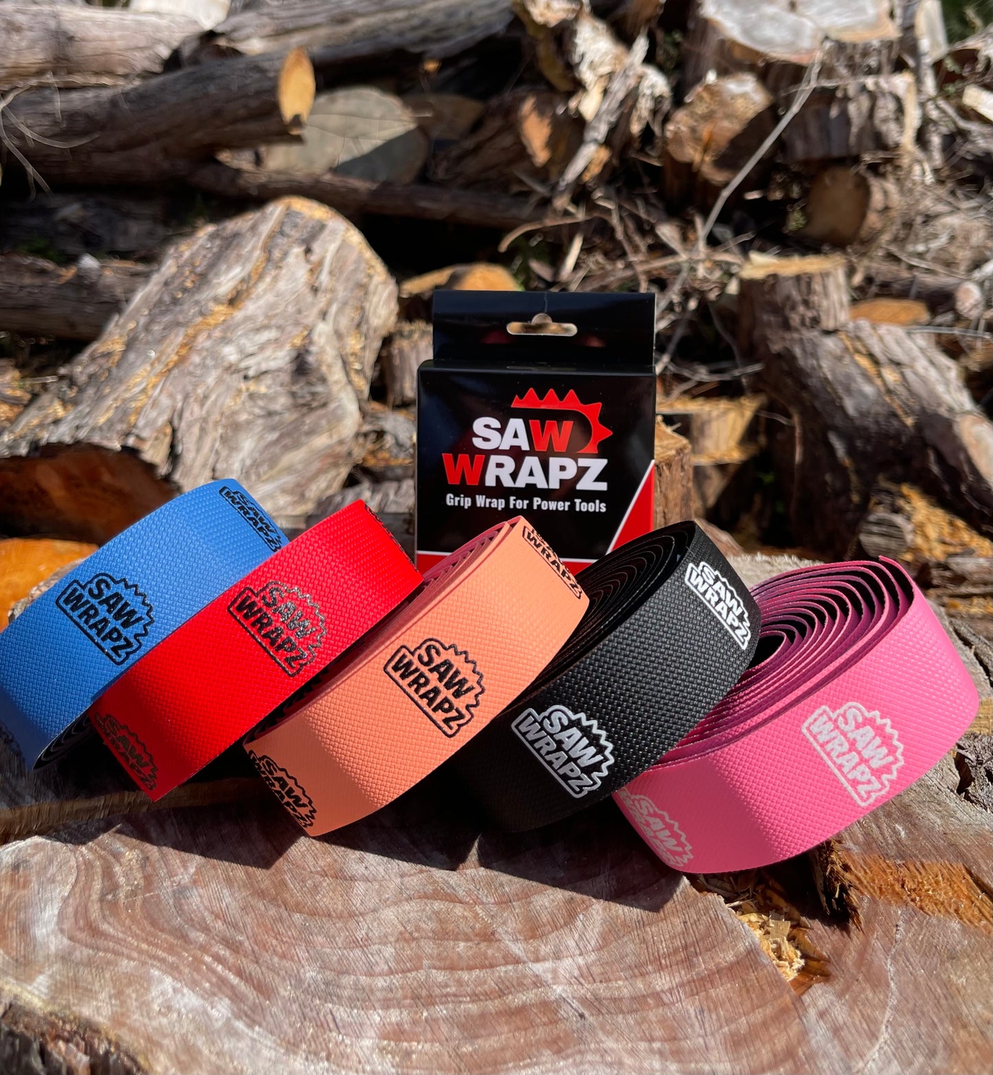 SawWrapz – Premium Chainsaw Handlebar Tape