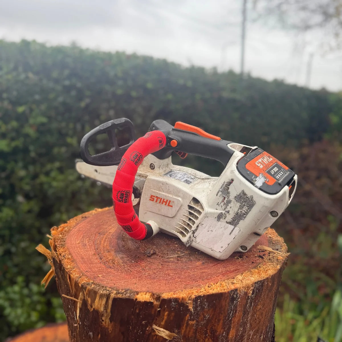 SawWrapz – Premium Chainsaw Handlebar Tape
